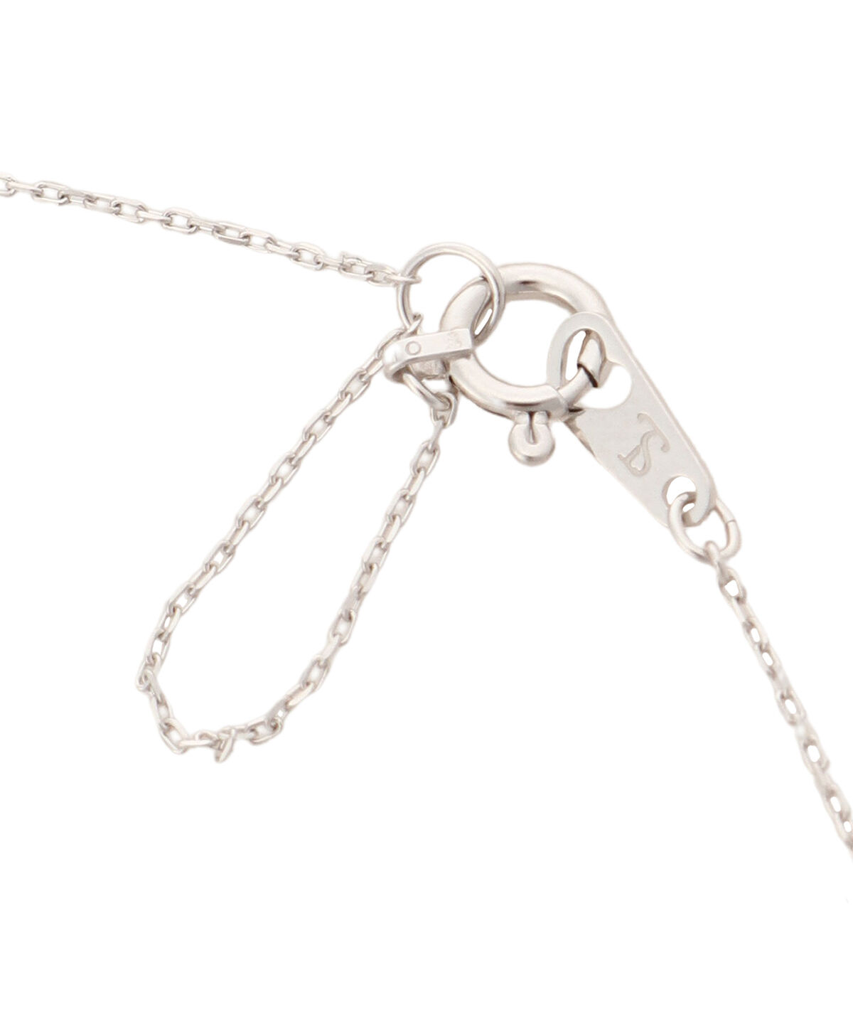 Samantha Tiara「K10 WG アクアマリンリボンネックレス≪3月 誕生石≫」|ネックレス|