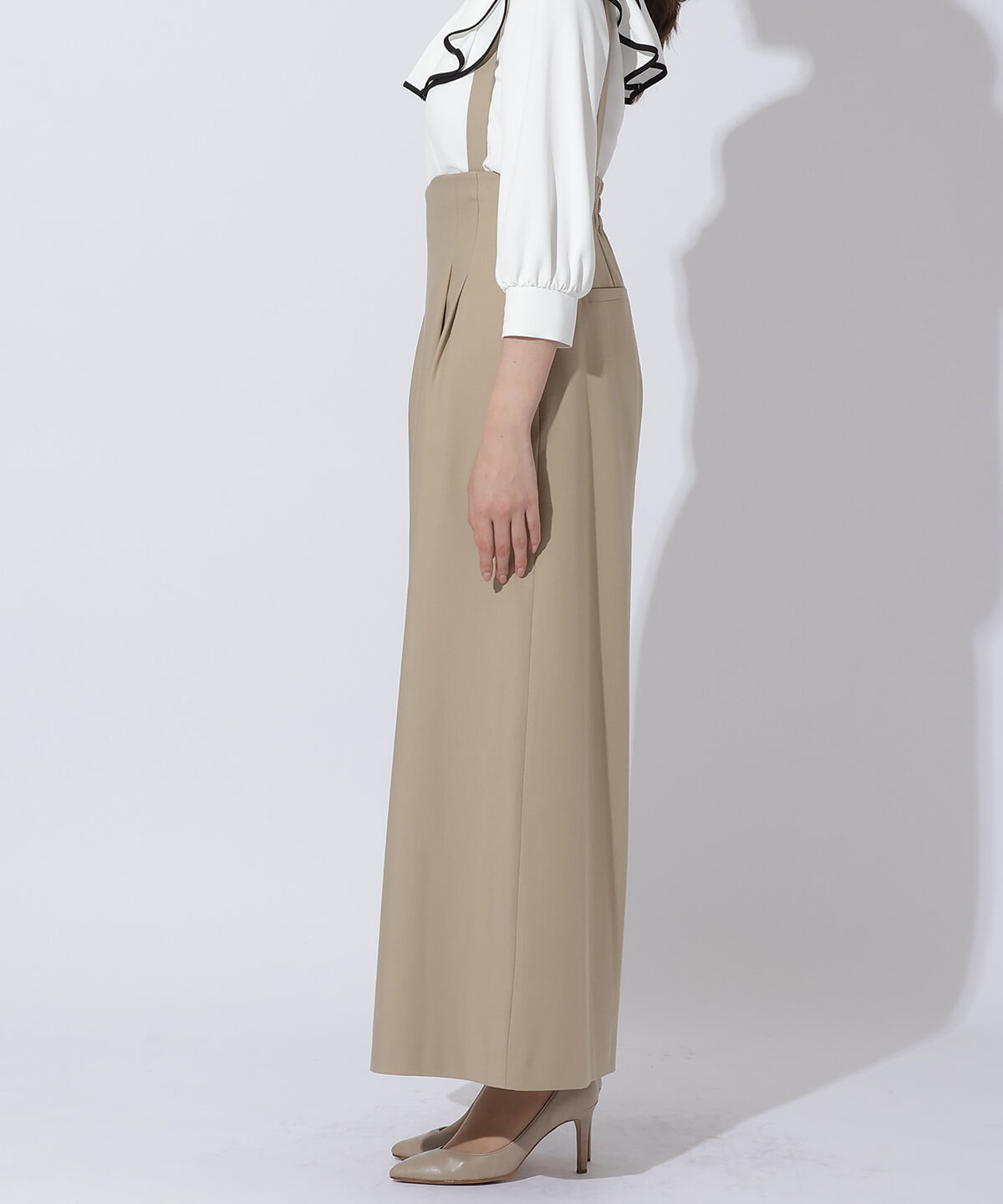 アンドクチュール「サスペ付きワイドパンツ」|その他|