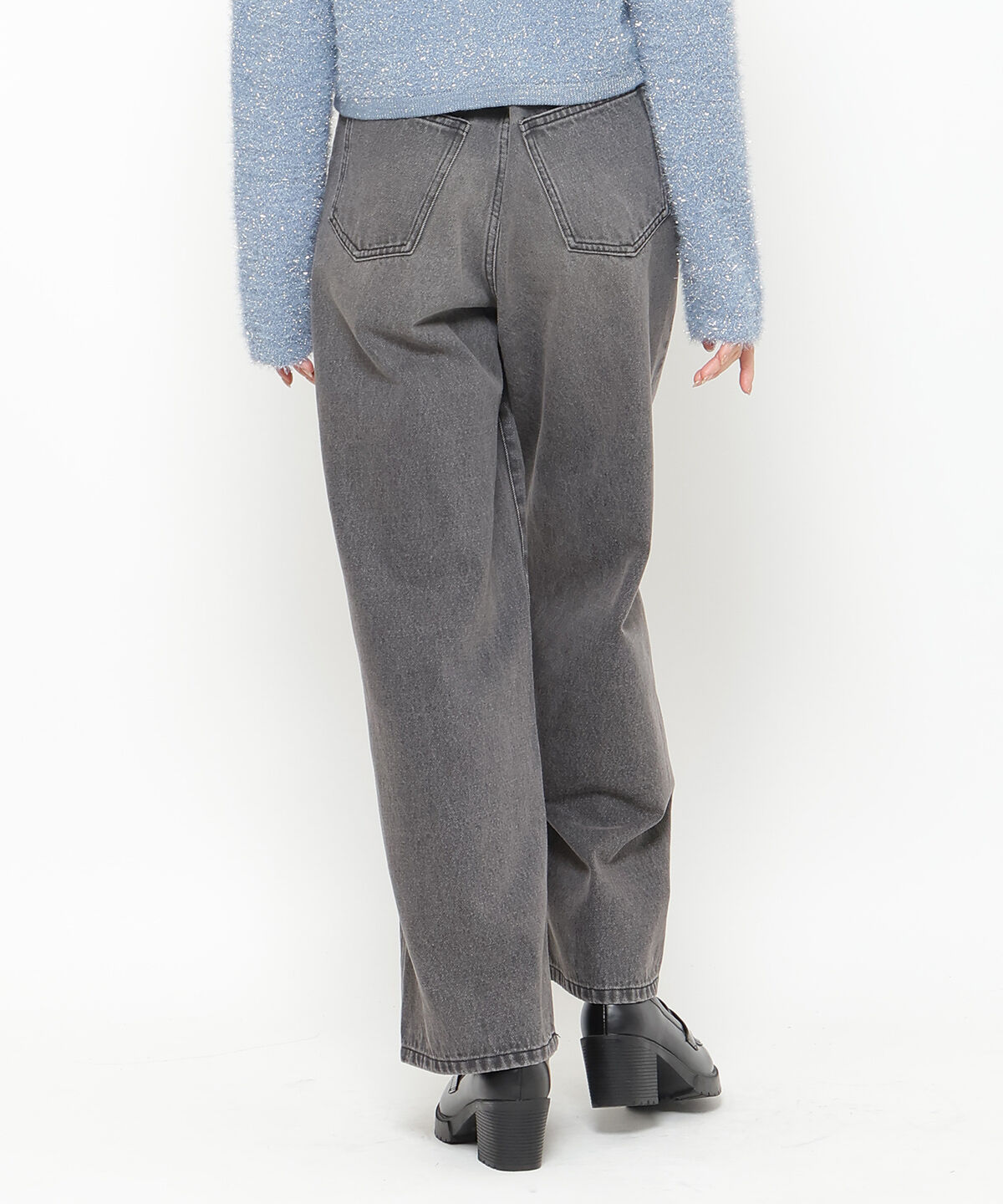 アンドクチュール「デニムバギーパンツ」|その他|