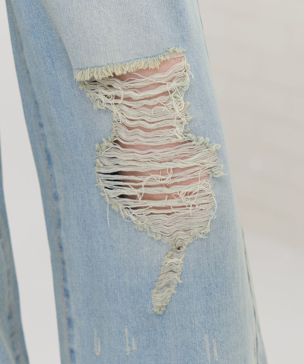 REDYAZEL「ハードダメージデニムパンツ」|デニム|