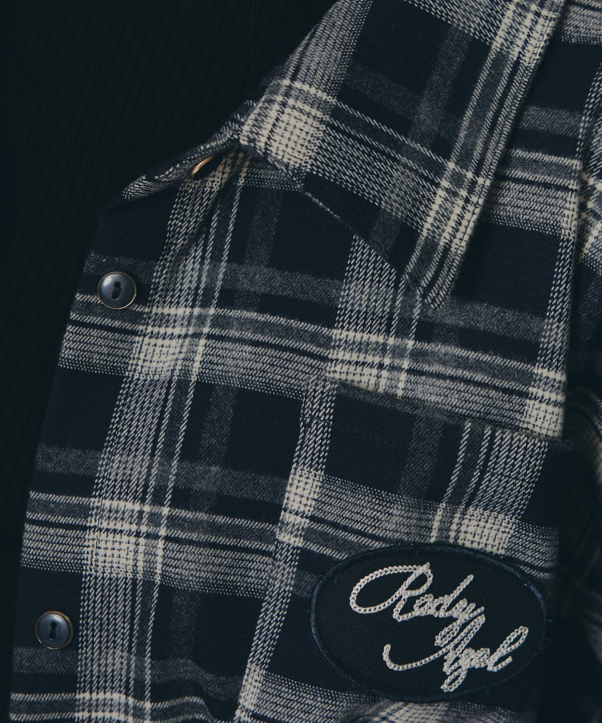 REDYAZEL「ロゴワッペンオーバーシャツ」|シャツ・ブラウス|