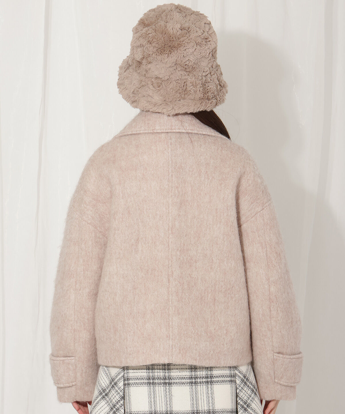 WILLSELECTION「Wボタンシャギーショートコート」|その他|