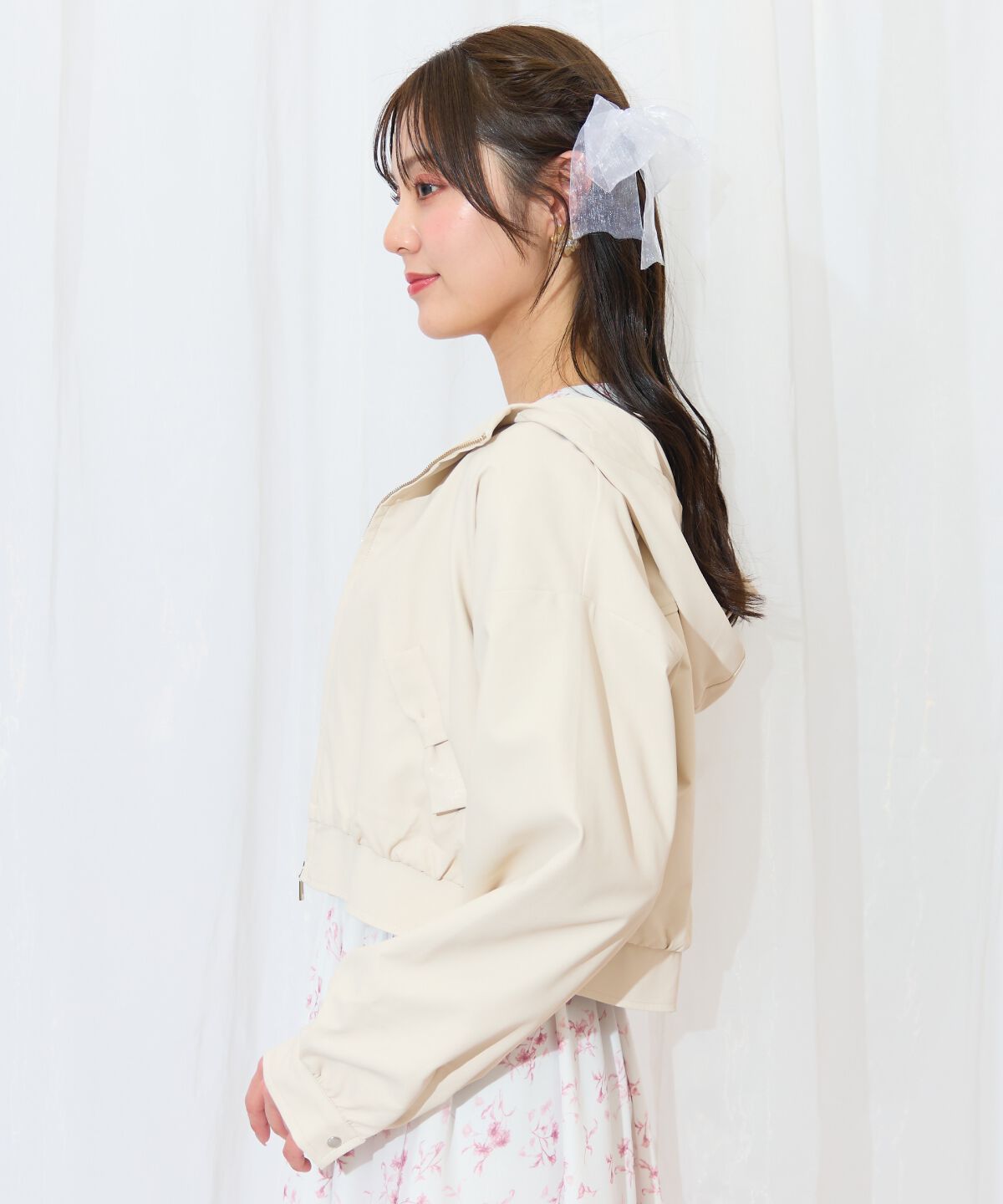 WILLSELECTION「リボンポケットブルゾン」|ブルゾン・スタジャン|