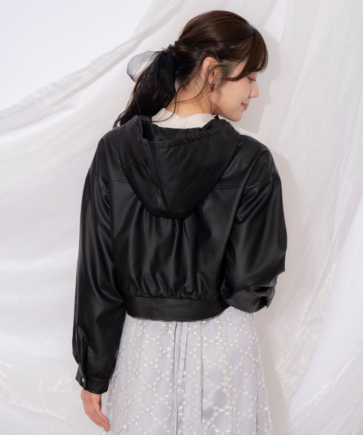 WILLSELECTION「リボンポケットブルゾン」|ブルゾン・スタジャン|