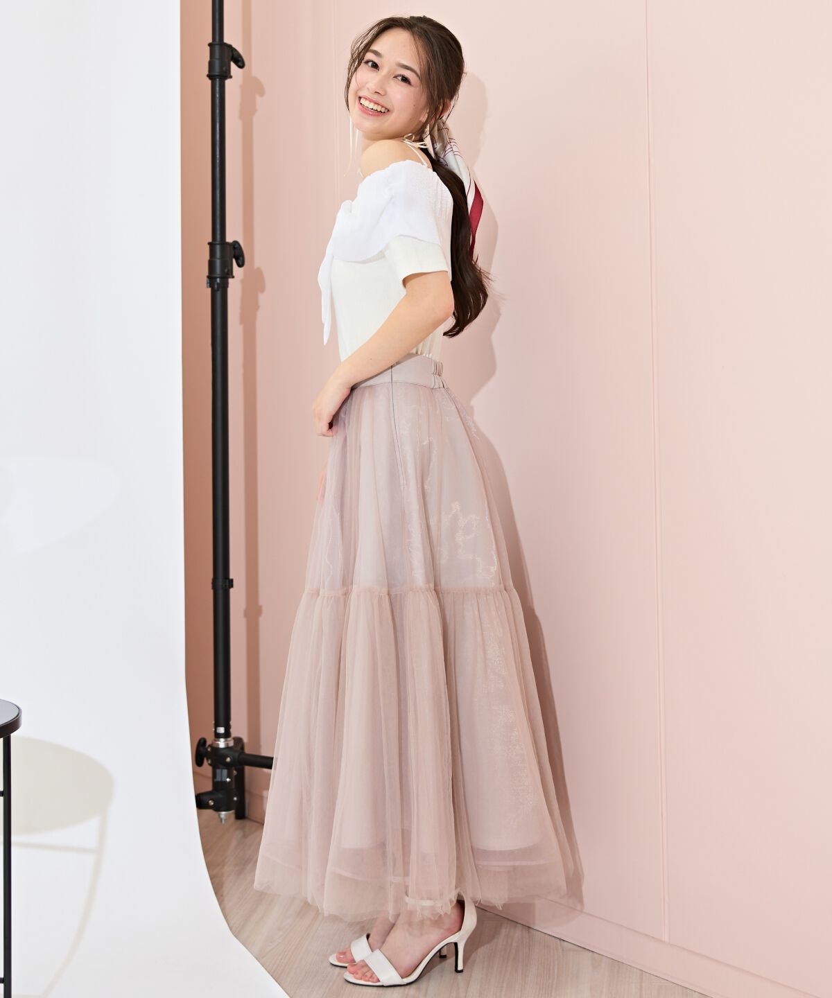 WILLSELECTION「ツイストリボンオフショルトップス」|Tシャツ・カットソー|