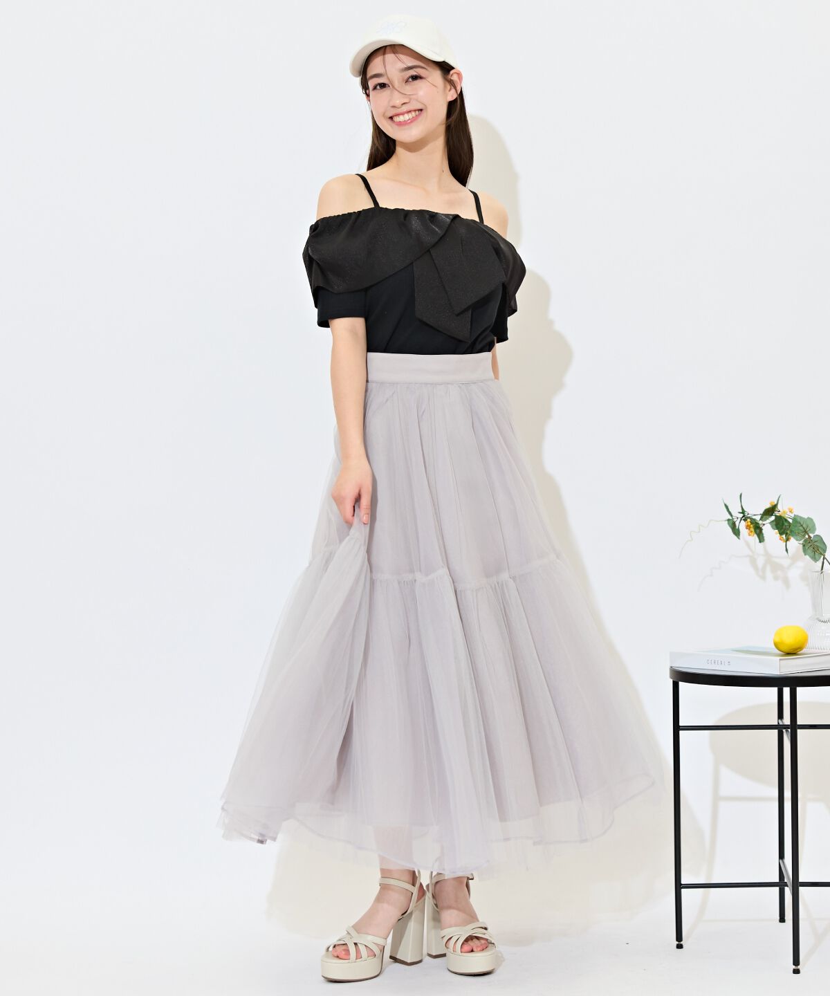 WILLSELECTION「ツイストリボンオフショルトップス」|Tシャツ・カットソー|