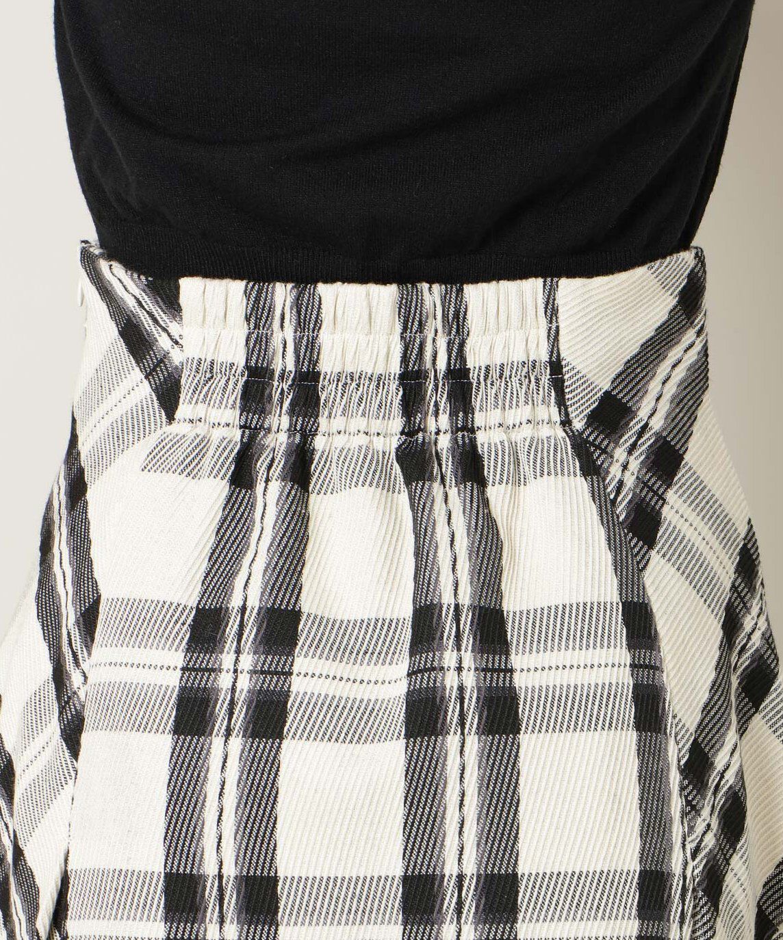 WILLSELECTION「ボックスタックミニスカート」|台形|