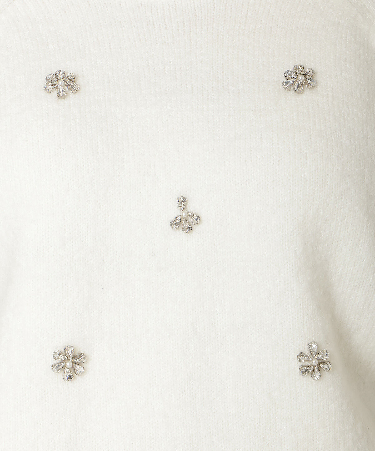 WILLSELECTION「ビジューハイネックニットプルオーバー」|ニット・セーター|