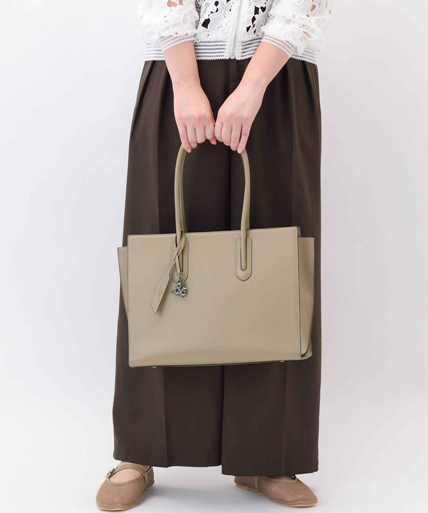 W&.Day/Night「W&.Day/Night スムーク トートバッグ A4サイズ 19192」|トートバッグ|