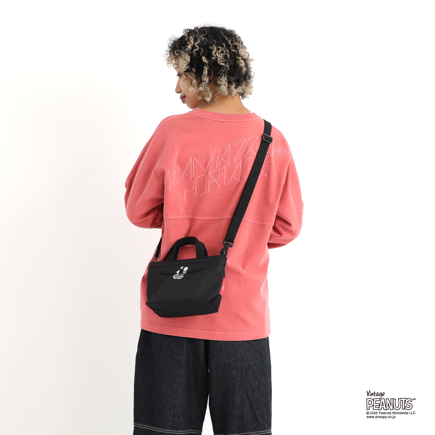 Manhattan Portage「MICRO PORTAGE TOTE FLIGHT NYLON BACKING PEANUTS 25」|トートバッグ|