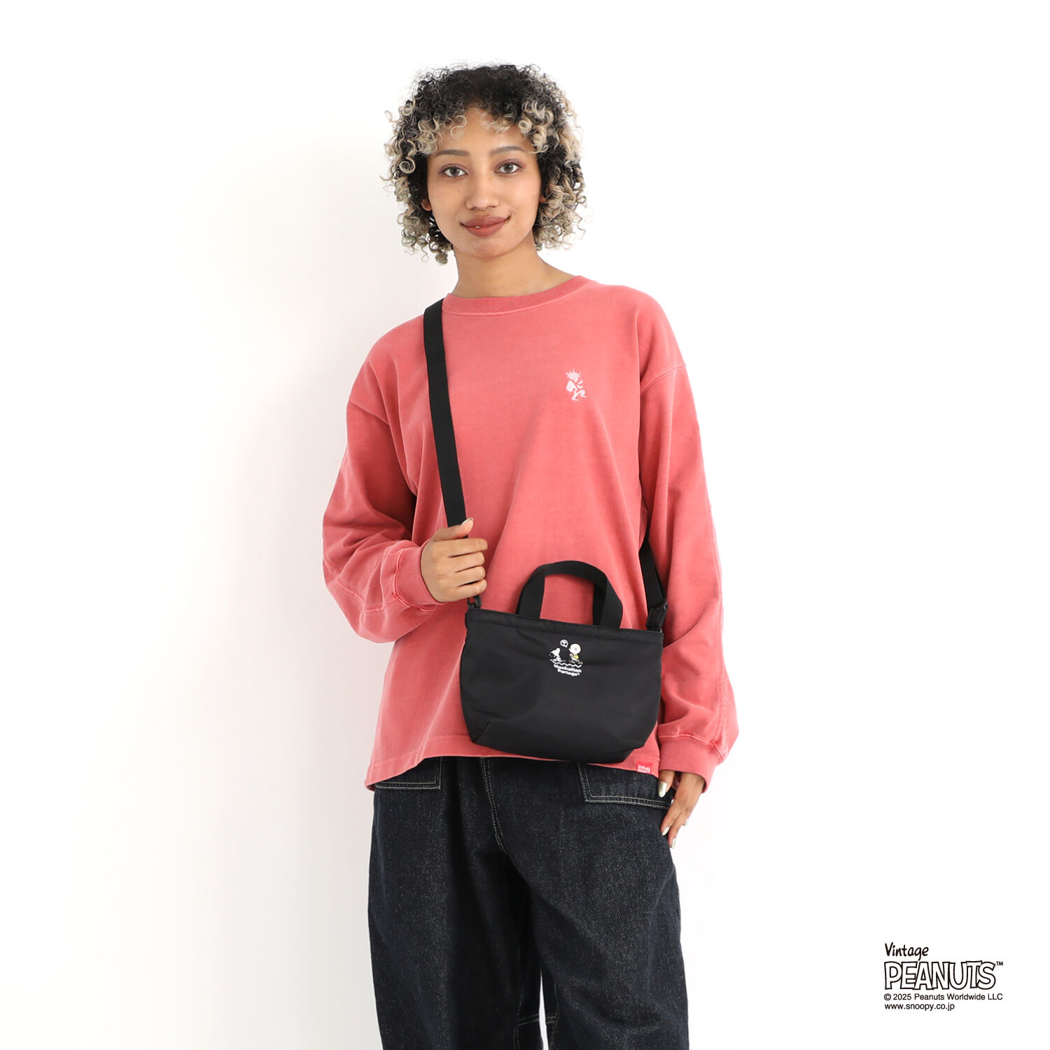 Manhattan Portage「MICRO PORTAGE TOTE FLIGHT NYLON BACKING PEANUTS 25」|トートバッグ|