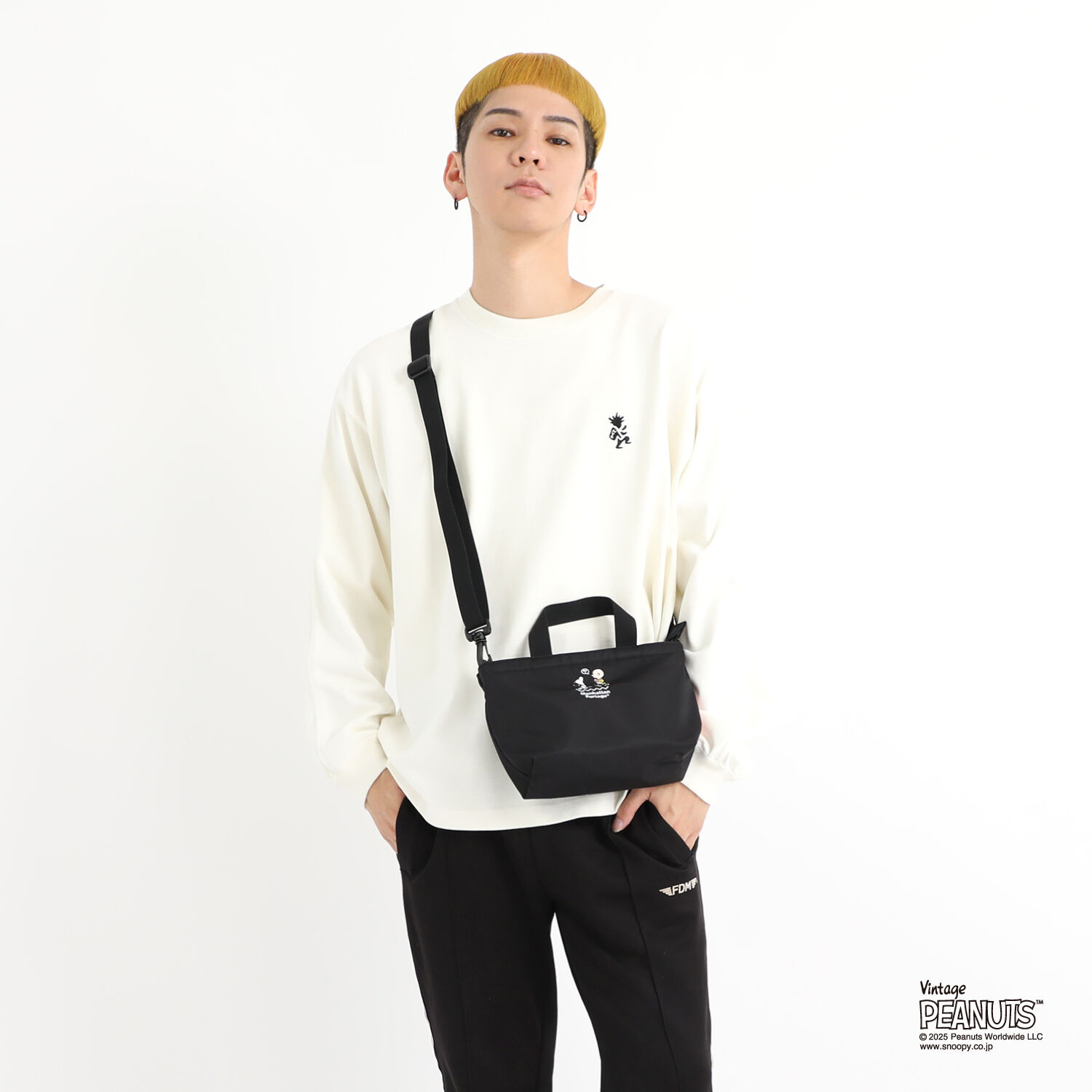 Manhattan Portage「MICRO PORTAGE TOTE FLIGHT NYLON BACKING PEANUTS 25」|トートバッグ|