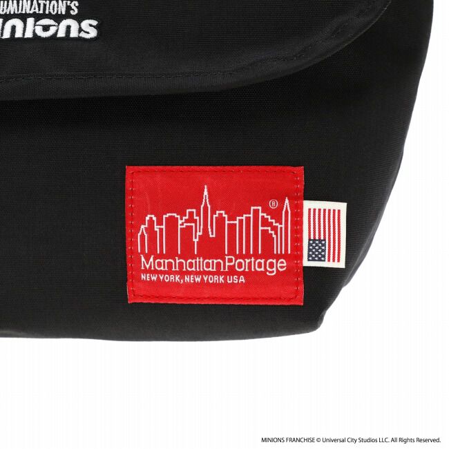 Manhattan Portage「Nylon Messenger Bag JR (SM) BP W/DIV MGNT 500D CORDURA / MINIONS」|ショルダー・メッセンジャー|