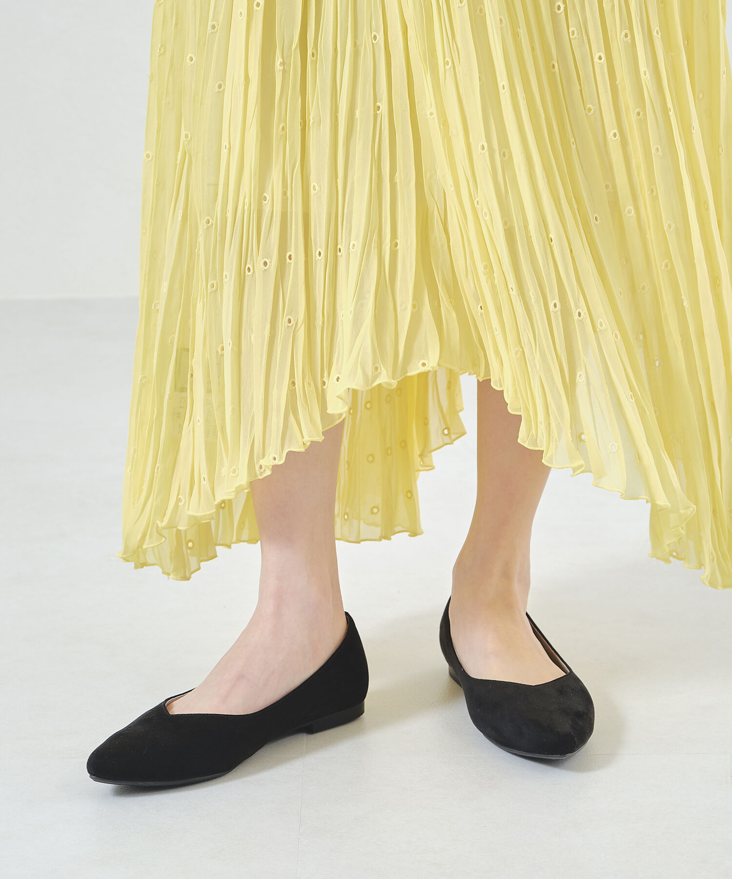 ORiental TRaffic「【跳べるパンプス/シリーズ累計150万足突破】ポインテッドトゥフラット/R-3205」|パンプス|