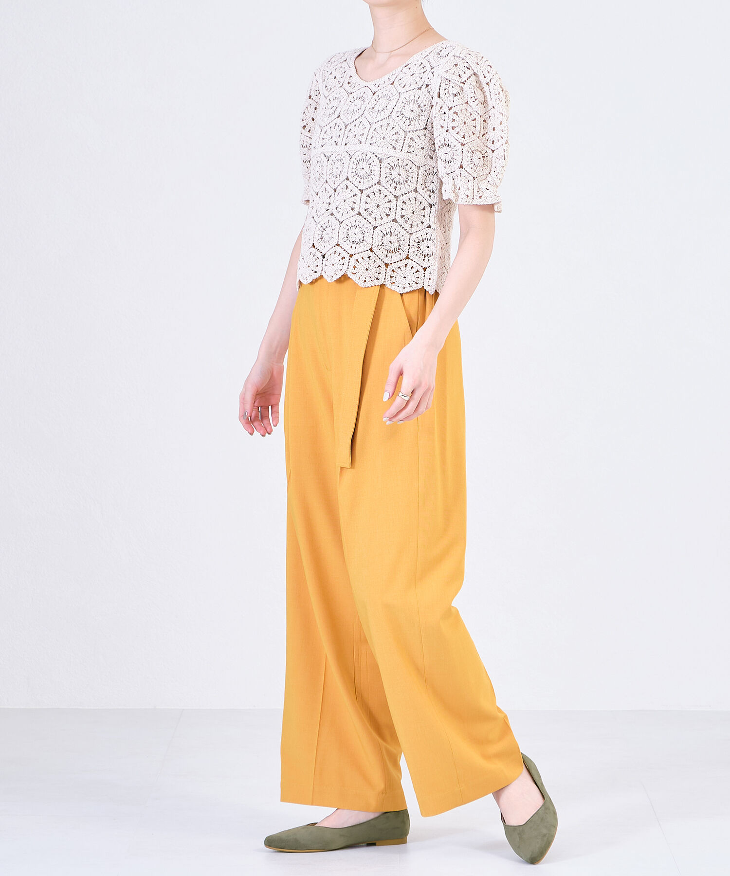 ORiental TRaffic「【跳べるパンプス/シリーズ累計150万足突破】ポインテッドトゥフラット/R-3205」|パンプス|