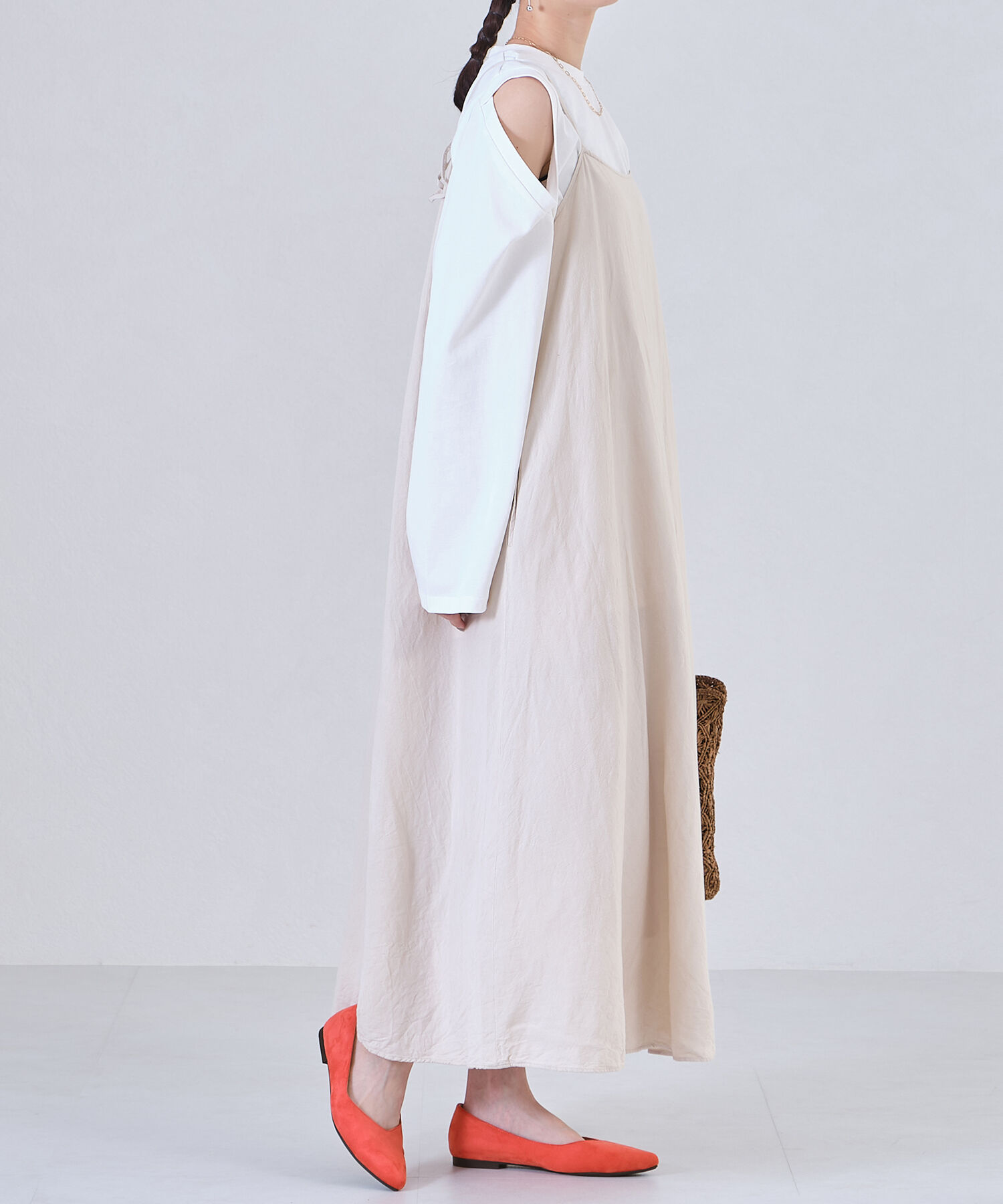 ORiental TRaffic「【跳べるパンプス/シリーズ累計150万足突破】ポインテッドトゥフラット/R-3205」|パンプス|