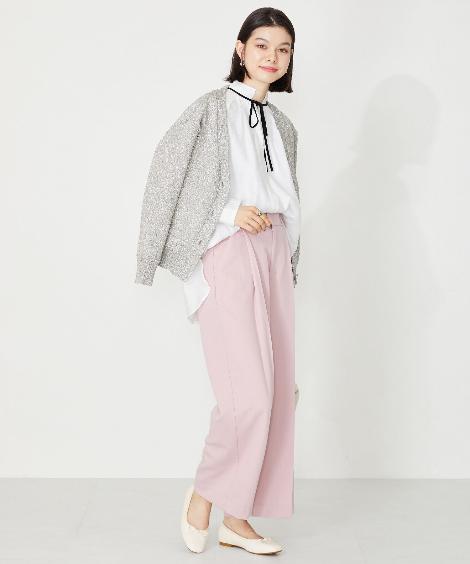 ORiental TRaffic「【跳べるパンプス/シリーズ累計１５０万足突破】 バレエ シューズ /R-3208 厚手クッション フラット」|パンプス|