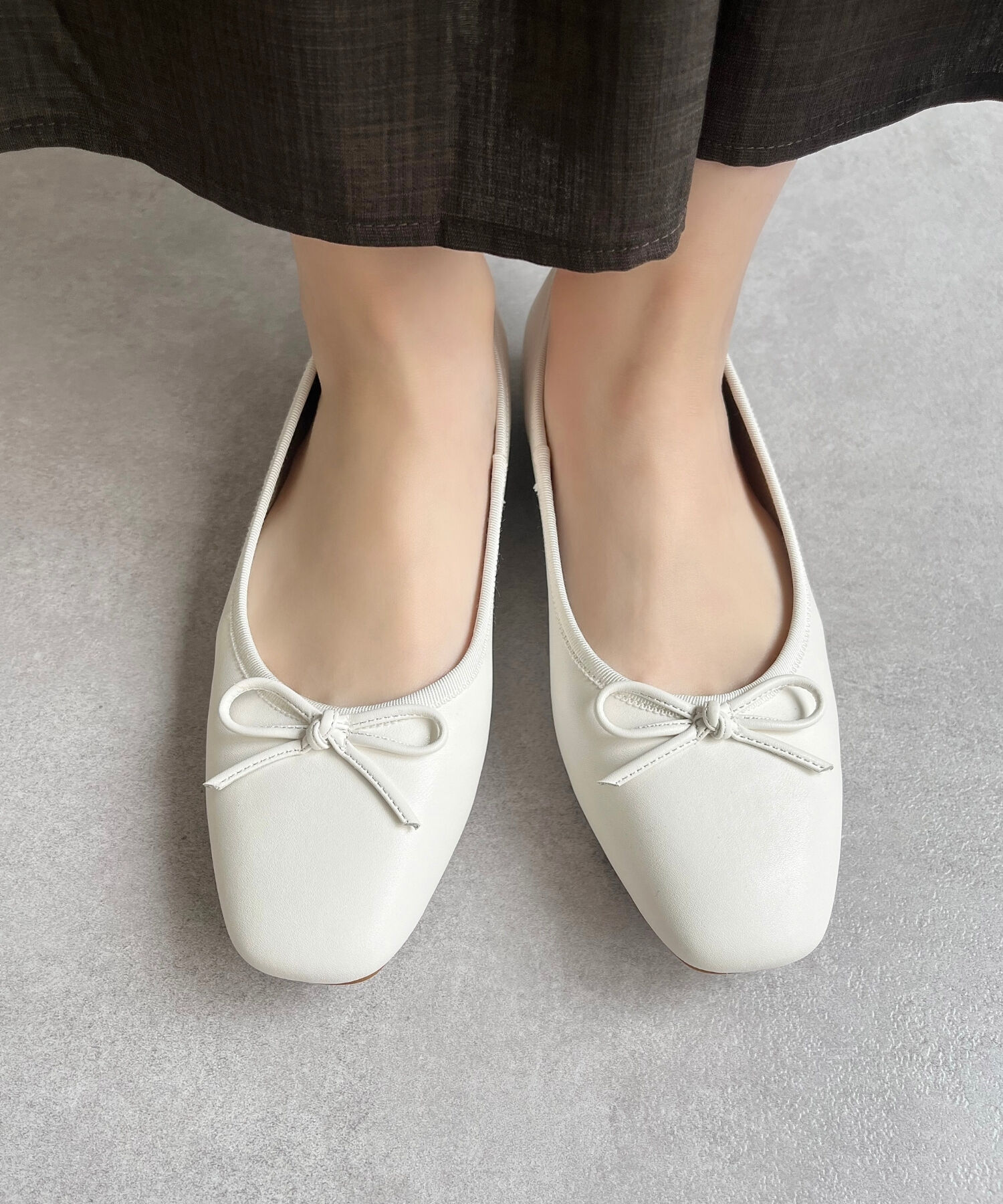 ORiental TRaffic「【跳べるパンプス/シリーズ累計１５０万足突破】 バレエ シューズ /R-3208 厚手クッション フラット」|パンプス|