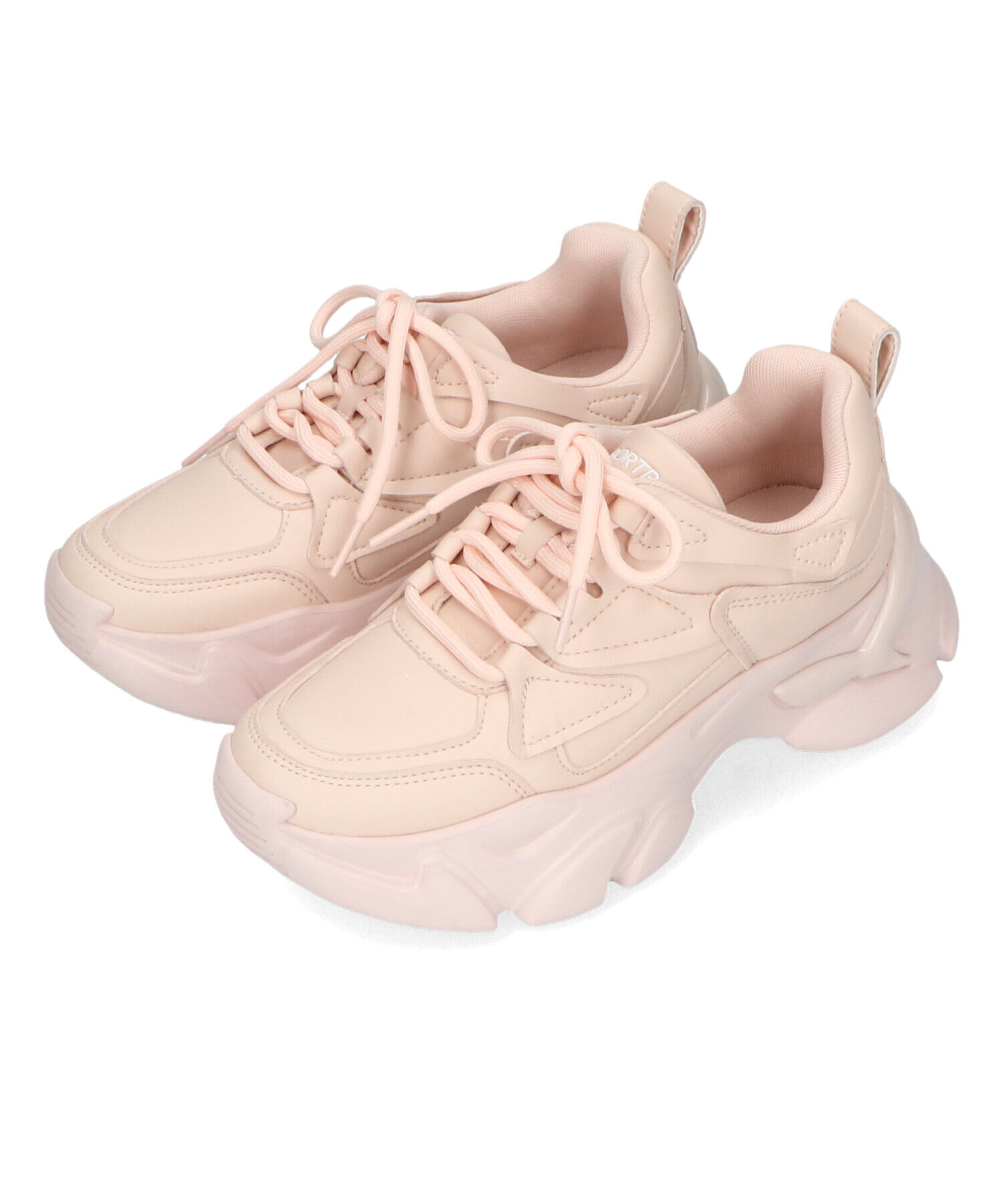 ORiental TRaffic「【トレンド】フレアソールシューレーススニーカー/OT3735 スニーカー 人気 売れてる スポーティー」|スニーカー|