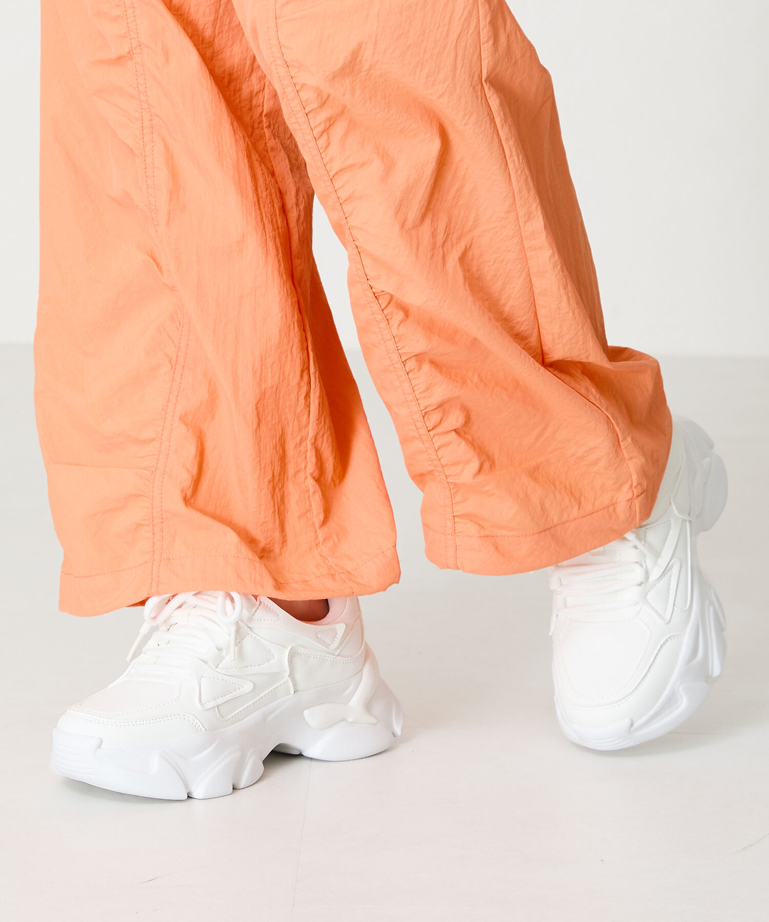 ORiental TRaffic「【トレンド】フレアソールシューレーススニーカー/OT3735 スニーカー 人気 売れてる スポーティー」|スニーカー|