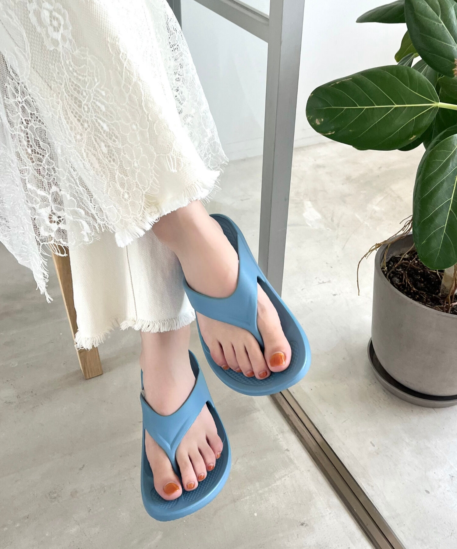 ORiental TRaffic「【リカバリーサンダル】EVAトングサンダル/OT3218 トング サンダル 人気 トレンド 売れてる 軽い」|サンダル|