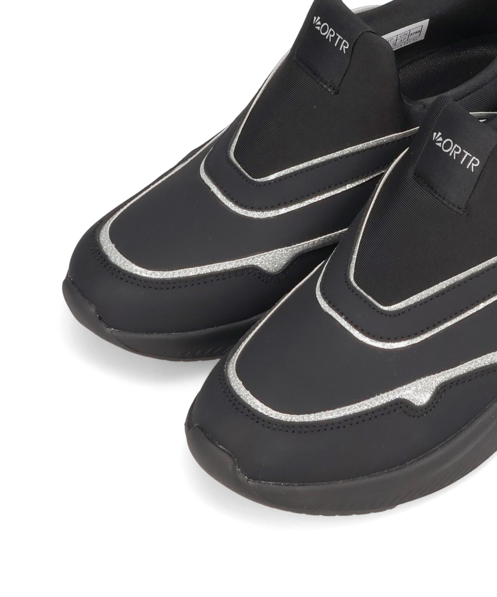 ORiental TRaffic「【瞬間フィット】グリッターライン スニーカー /OT3785 ハンズフリー」|スニーカー|