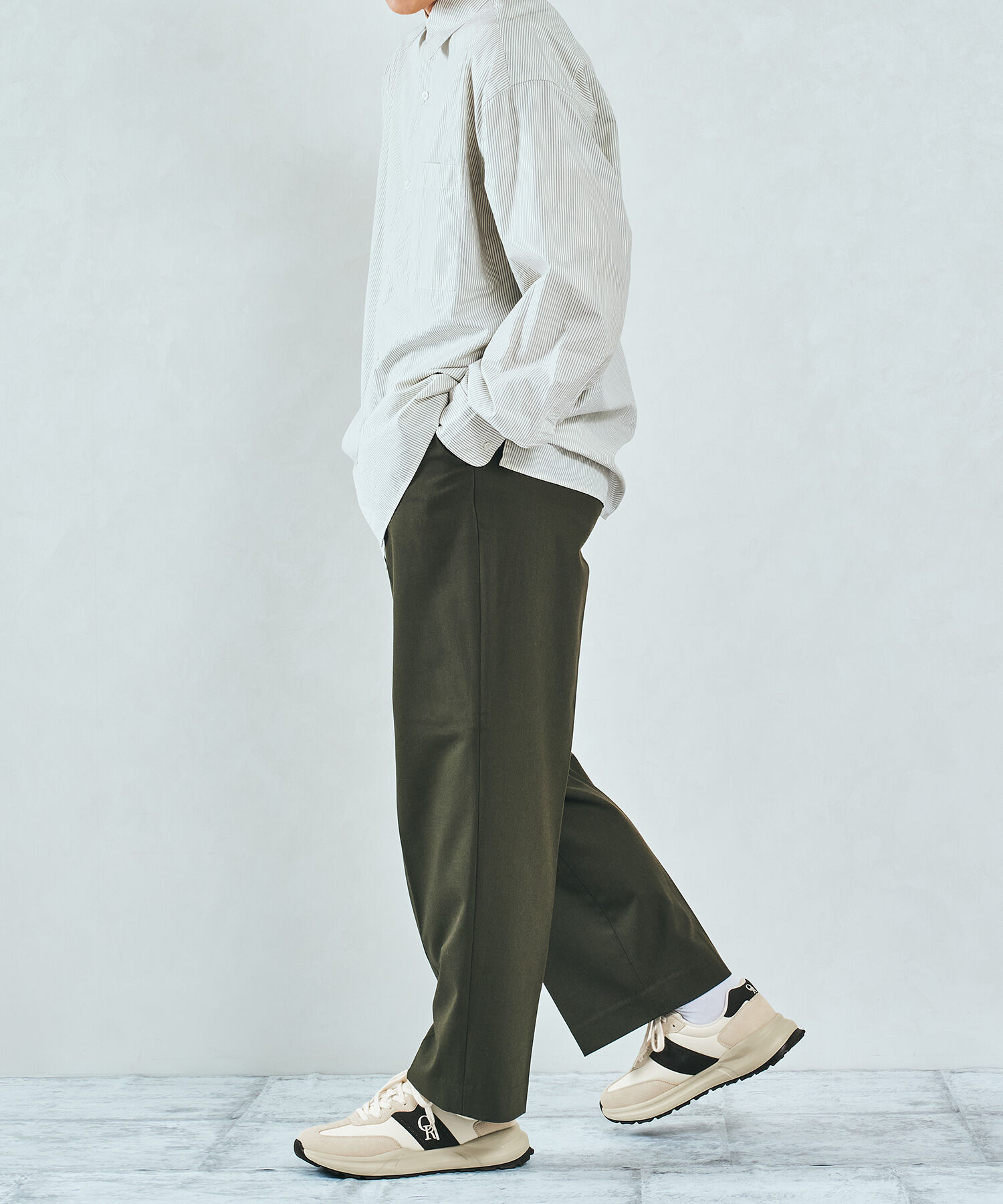 ORiental TRaffic「スエード切替ローカットスニーカー/OT5702」|スニーカー|