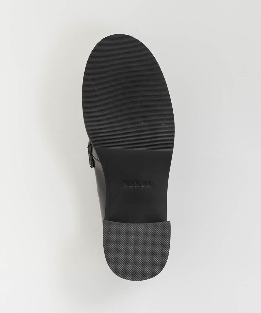  「モノグラムベルトボリュームローファー」|ローファー|