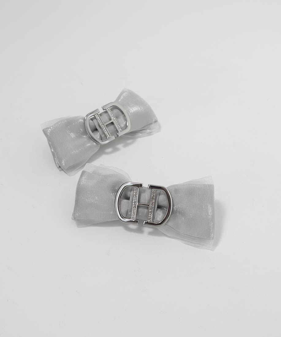  「2WAY シアーシフォンリボンパンプス」|パンプス|