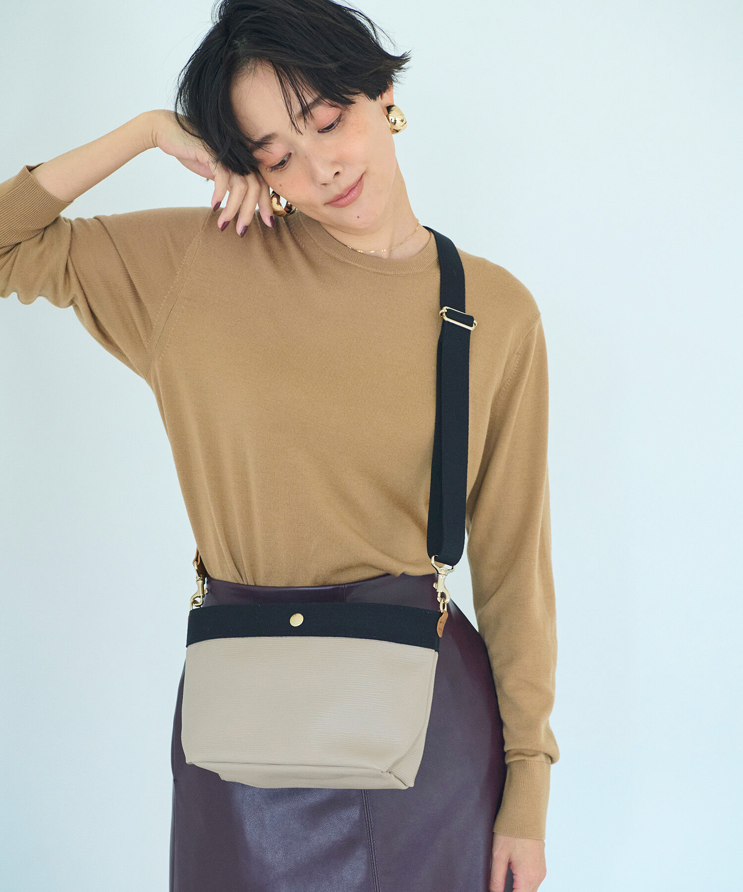 TOPKAPI BREATH「【VERY 10月号掲載】RIPPLE リプル ミニショルダー バッグ」|ショルダー・メッセンジャー|