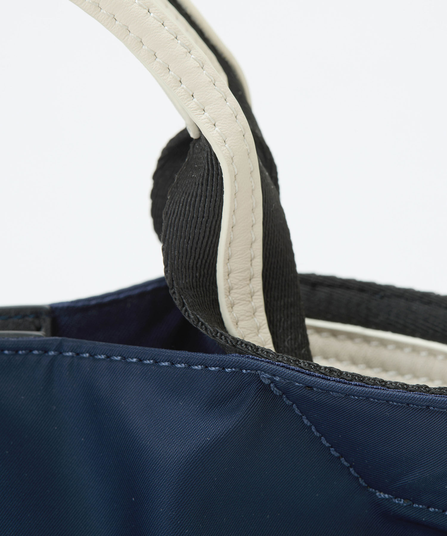 TOPKAPI BREATH「【TREASURE TOPKAPI】ストライプハンドル ナイロン 2way ミニ トートバッグ」|ショルダー・メッセンジャー|