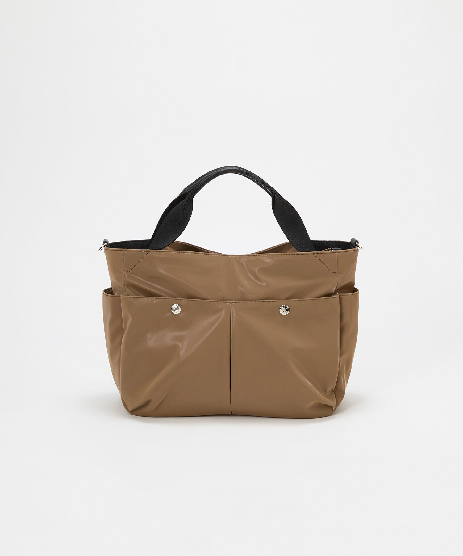 TOPKAPI BREATH「【Breath TOPKAPI】Train 防水ポリエステル ショルダー付き A4 トートバッグ / キャリー対応」|トートバッグ|