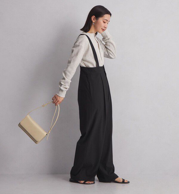 UNITED ARROWS green label relaxing「＜at ease＞ヘンリーネック ワッフル プルオーバー カットソー」|Tシャツ・カットソー|