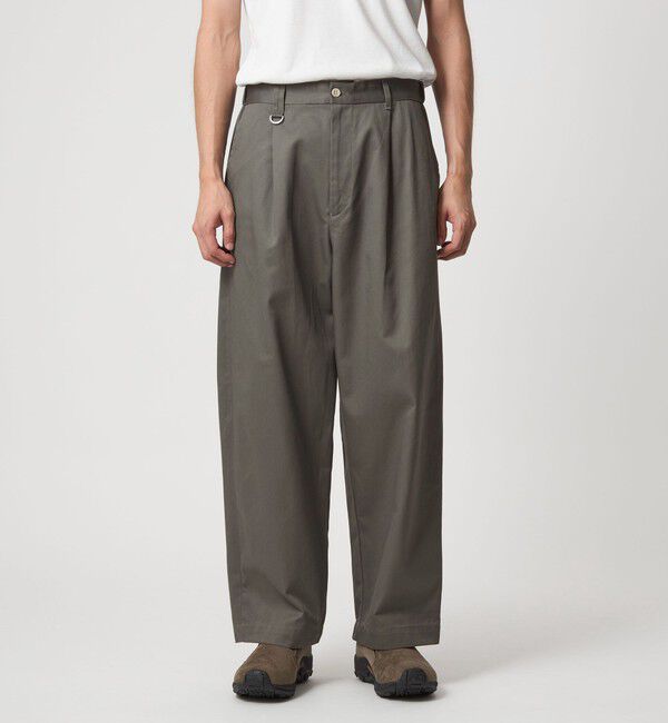 UNITED ARROWS green label relaxing「【WEB限定】＜3/2 WORKS＞GLR ワイドチノ チノパンツ」|チノ|