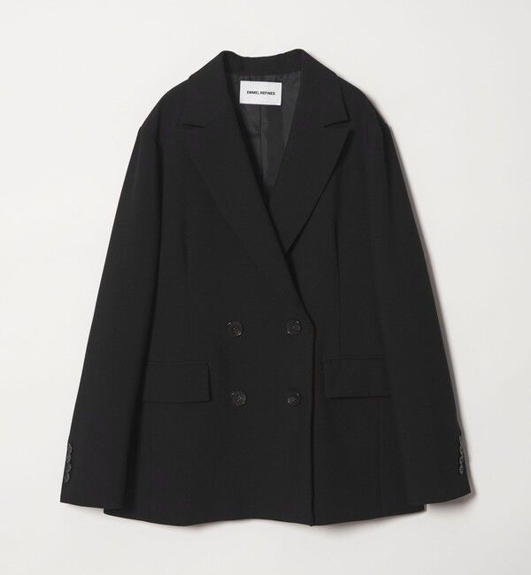 EMMEL REFINES「＜EMMEL REFINES＞EM TRダブルクロス ジャケット」|テーラードジャケット|