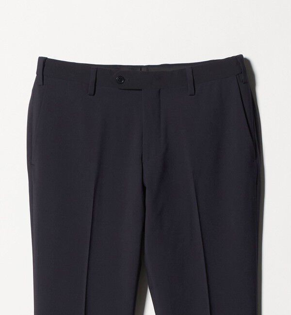 UNITED ARROWS green label relaxing「A+ TWPU トロピカル無地 スリム セットアップ パンツ スラックス -ウォッシャブル・ストレッチ・ウエストア」|スーツ|