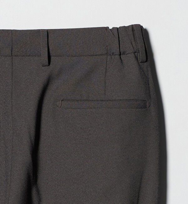 UNITED ARROWS green label relaxing「A+ ポリエステル シャークスキン スタンダード イージー セットアップ パンツ スラックス -ウォッシャブル」|スラックス|