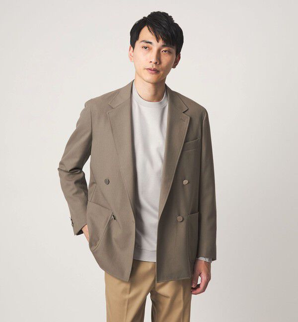 UNITED ARROWS green label relaxing「L/A ポンチ ビズ クルーネック カットソー -抗菌-」|Tシャツ・カットソー|