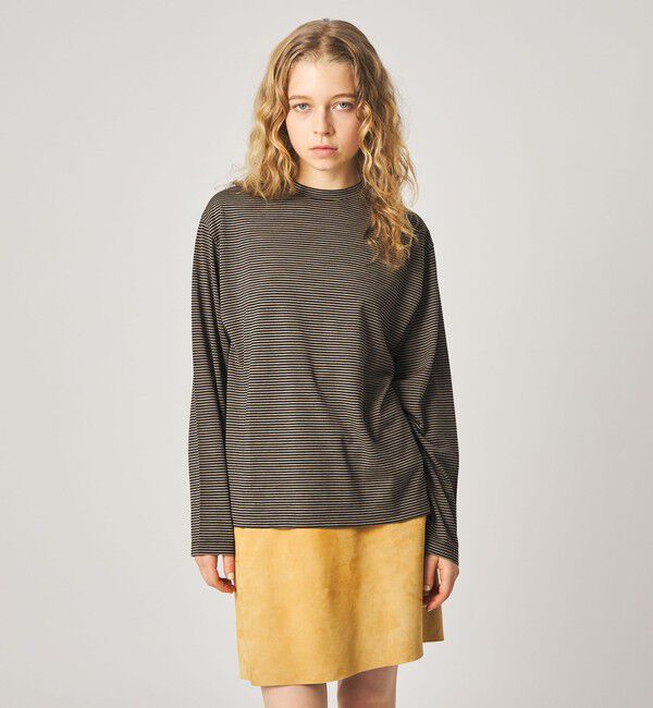 STEVEN ALAN「＜Steven Alan＞ウール ジャージー ロングスリーブ Tシャツ」|Tシャツ・カットソー|MOCA