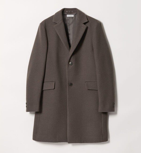 BEAUTY&YOUTH UNITED ARROWS「【WEB限定 WARDROBE SMART】PE メルトン チェスターコート」|チェスターコート|