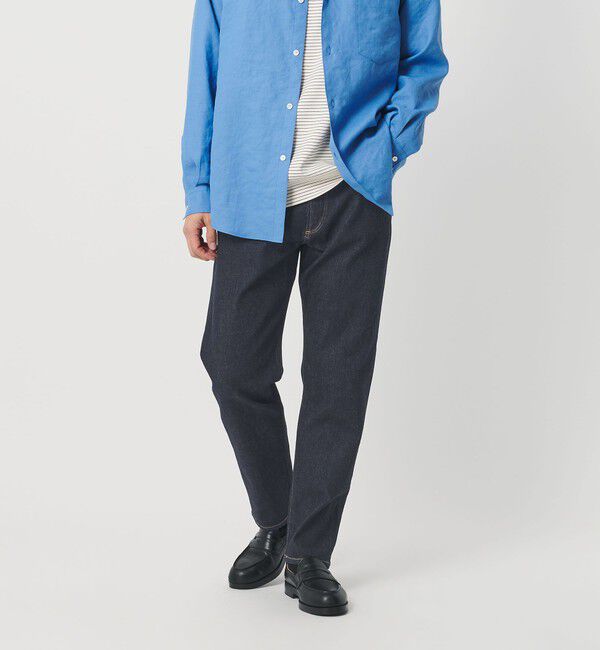 BEAUTY&YOUTH UNITED ARROWS「L&infin;Plus シェービング 5ポケット デニム パンツ NO.3」|チノ|