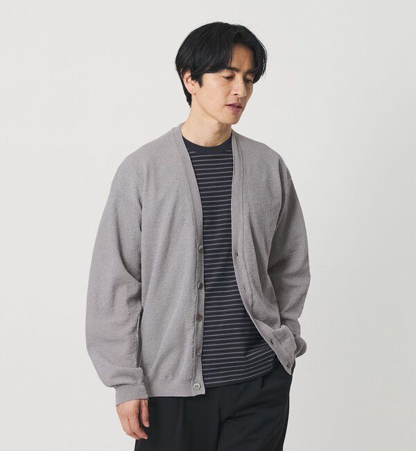 BEAUTY&YOUTH UNITED ARROWS「エアミラノ Vネック カーディガン ウォッシャブル 抗菌 防臭機能付き」|カーディガン|
