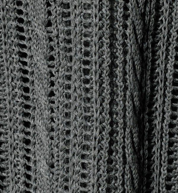 BEAUTY&YOUTH UNITED ARROWS「コットンメッシュ ケーブル ポロシャツ」|ニット・セーター|