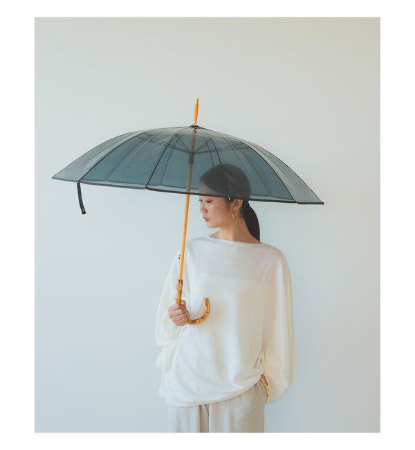 Demi-Luxe BEAMS 「Traditional Weatherwear / バンブー ビニール傘」|傘|