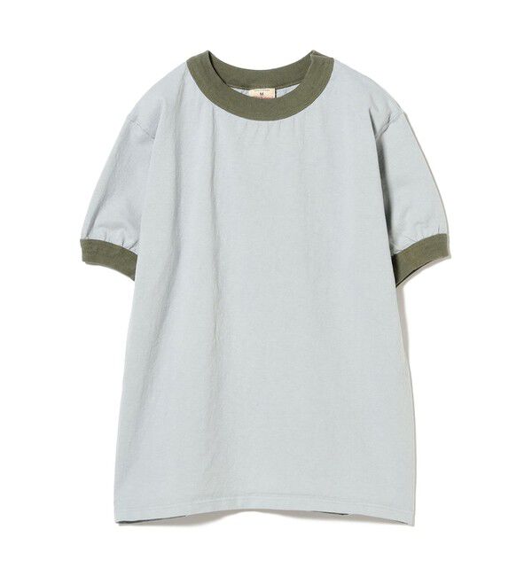 BEAMSBOY「【別注】Goodwear / Short Sleeve Ringer Tee」|Tシャツ・カットソー|SLATE_BLUE*OLIVE