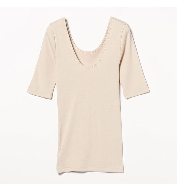Demi-Luxe BEAMS 「丸胴 テレコ Tシャツ」|Tシャツ・カットソー|