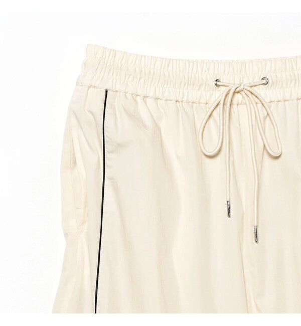 Ray BEAMS 「ストライプ キリカエ トラックパンツ」|チノ|