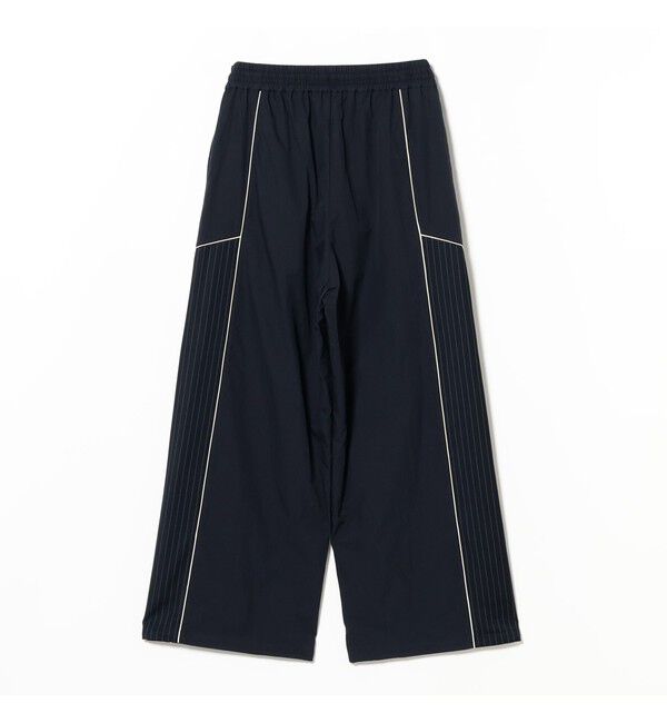 Ray BEAMS 「ストライプ キリカエ トラックパンツ」|チノ|