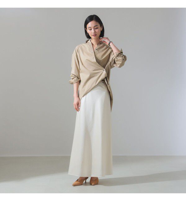 Demi-Luxe BEAMS 「2WAY オーバーシャツ」|シャツ・ブラウス|