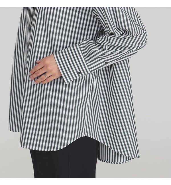 Demi-Luxe BEAMS 「2WAY オーバーシャツ」|シャツ・ブラウス|